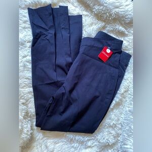 SPANX polished kick Fare Pant Tall M NWT Classic Navy Blue